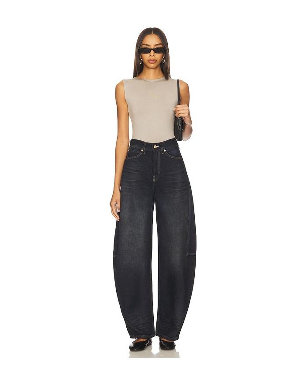 Free People Black X We The Free X Revolve Bodie Arc Jean