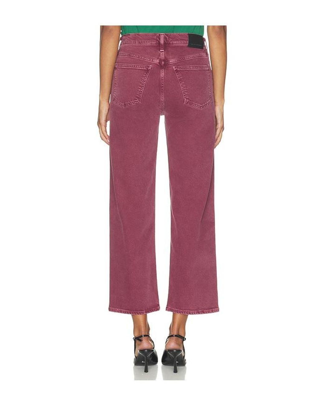 Citizens of Humanity Red Palma Straight Jean