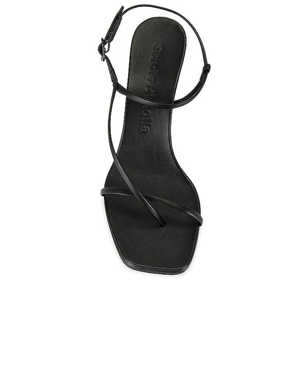 STUDIO AMELIA White Cross Front 70 Heel