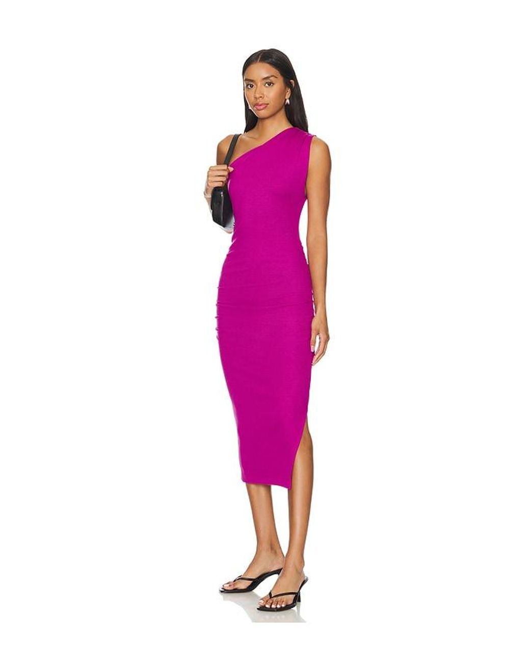 Michael Stars Andrea Midi Dress in Pink Lyst UK