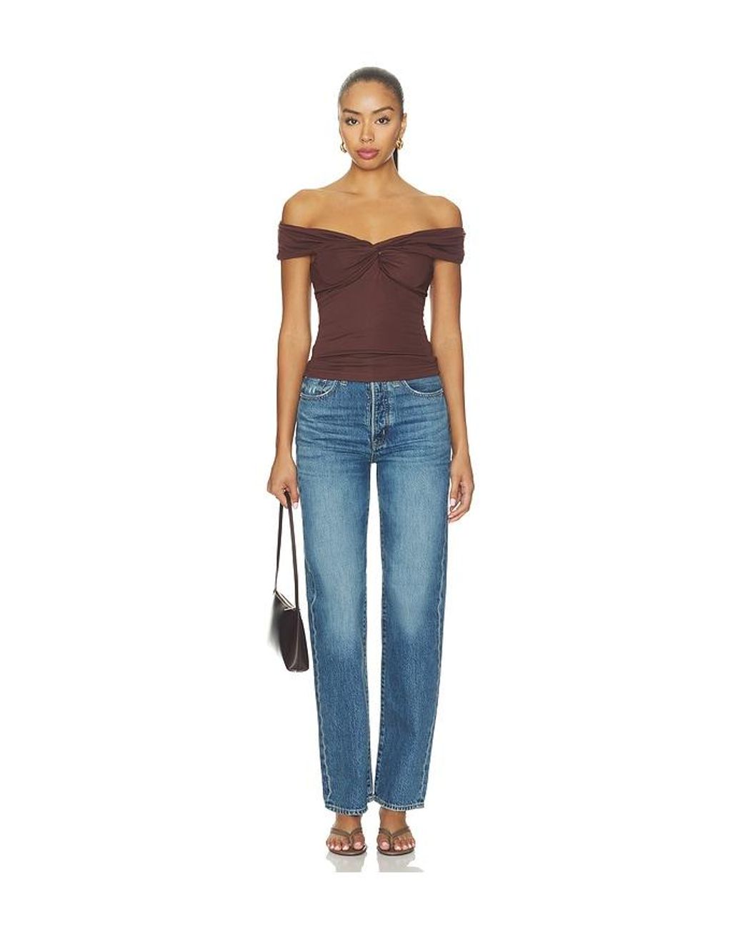 Madison The Label Blue Anouk Top