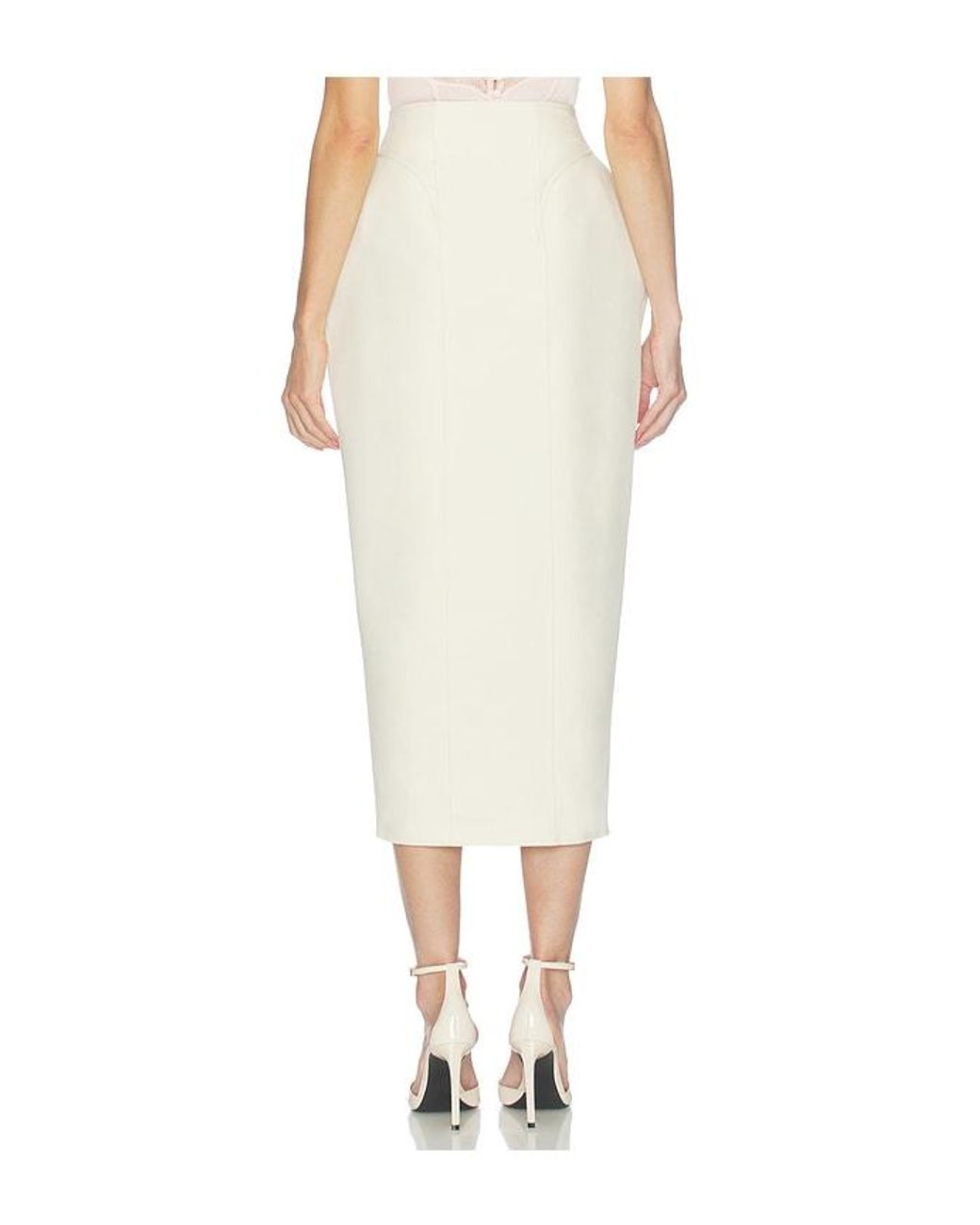 Camila Coelho Natural Margo Maxi Skirt