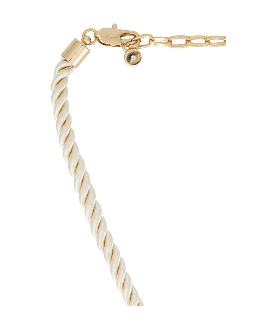 Ettika White Aura Rope Necklace