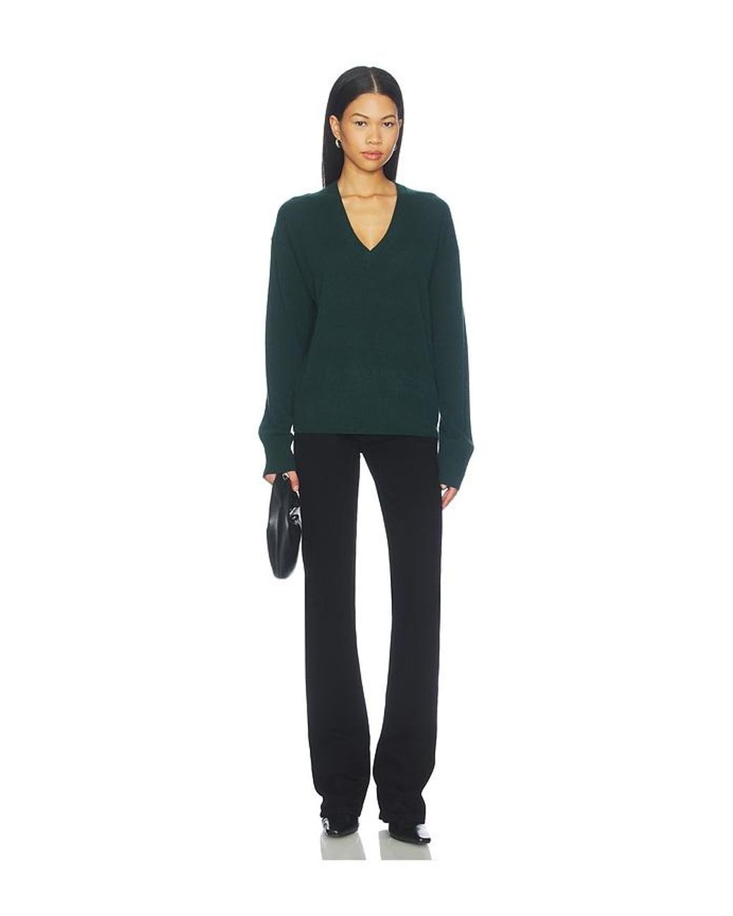 ÉTERNE Green Marcel Cashmere Sweater