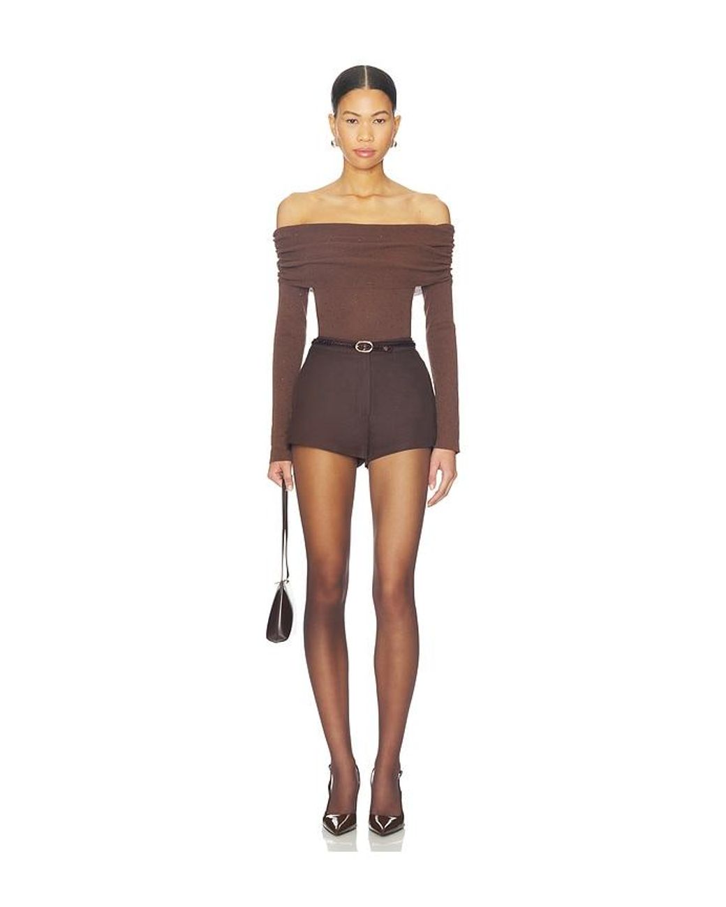 Astr Brown Kylin Sweater