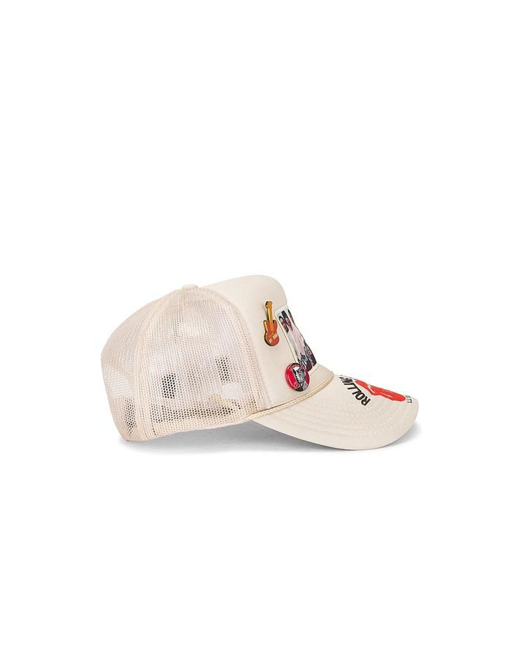 MadeWorn Red Rolling Stones Trucker Hat