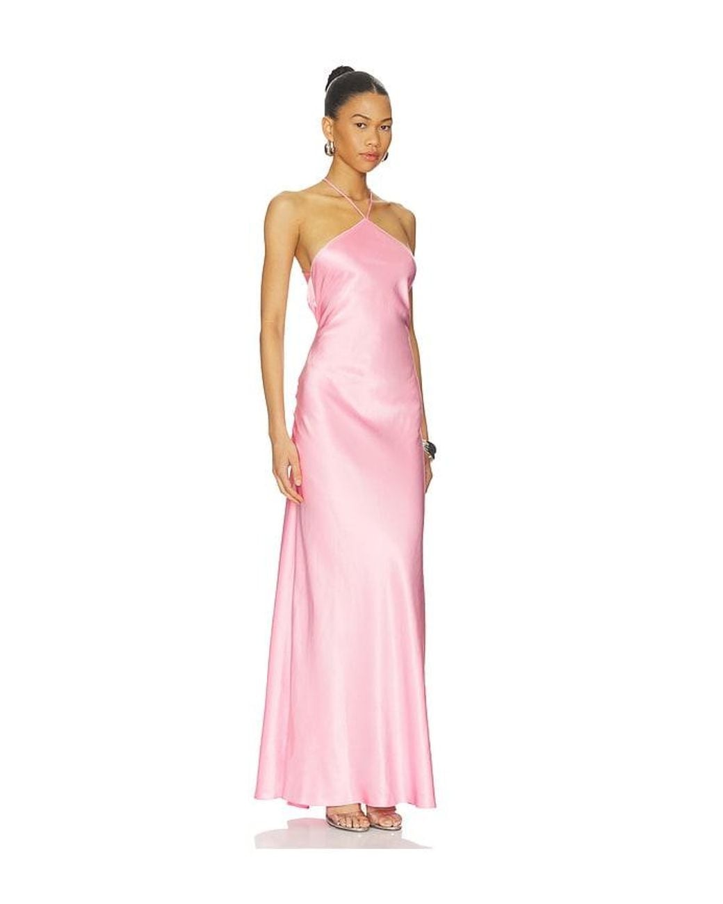 Anna October Pink Angela Maxi Dress