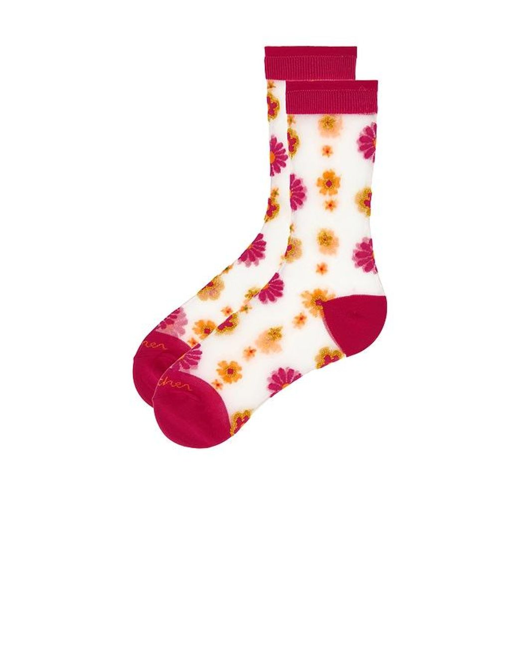 Mother Red The Step Up Socks