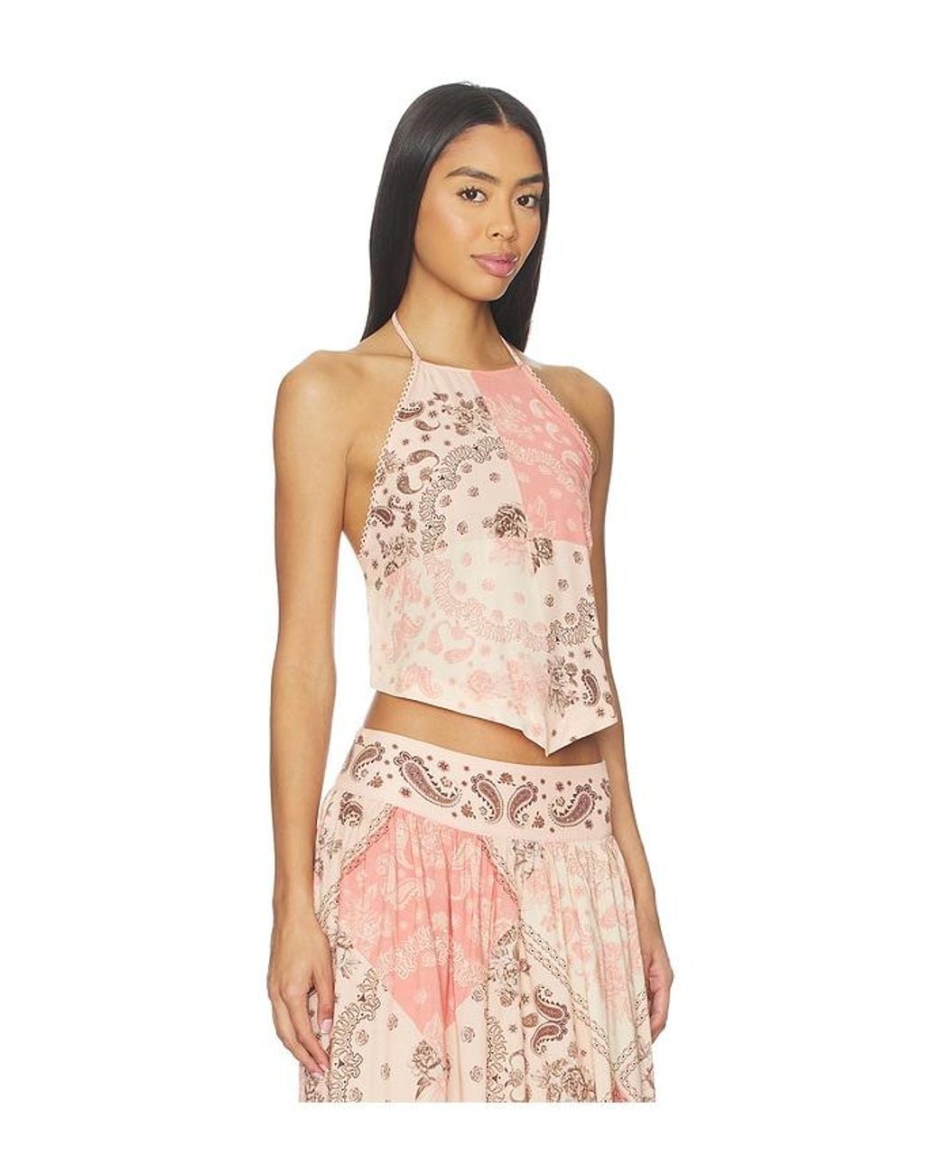 Agua Bendita Natural X Revolve X Revolve Vall Crop Top