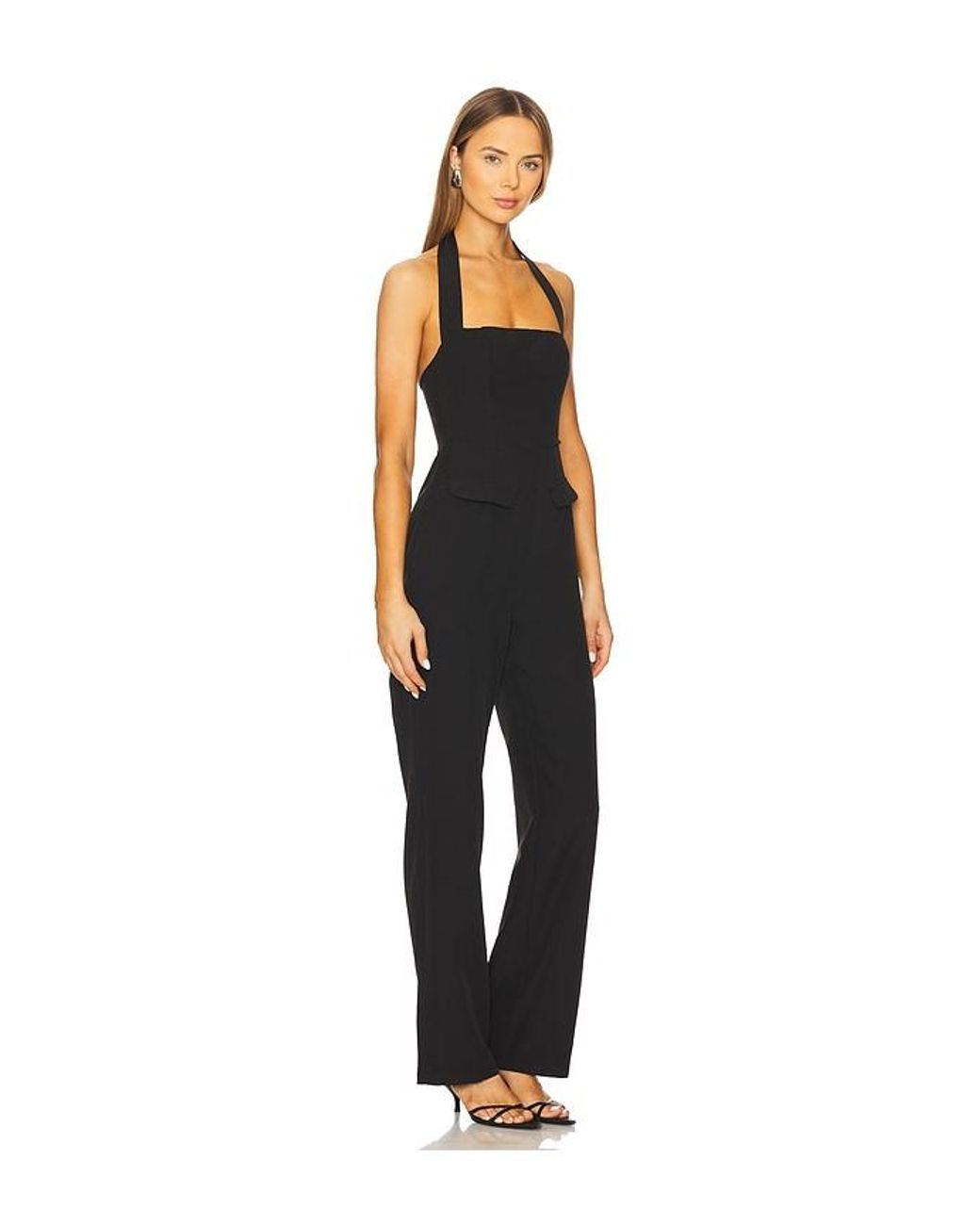 ALL THE WAYS Black Amalie Jumpsuit