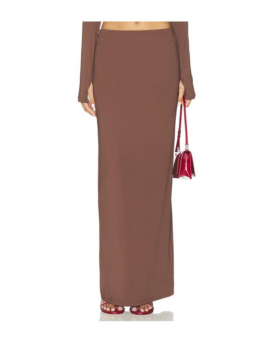 Nakedvice Brown The Henry Skirt