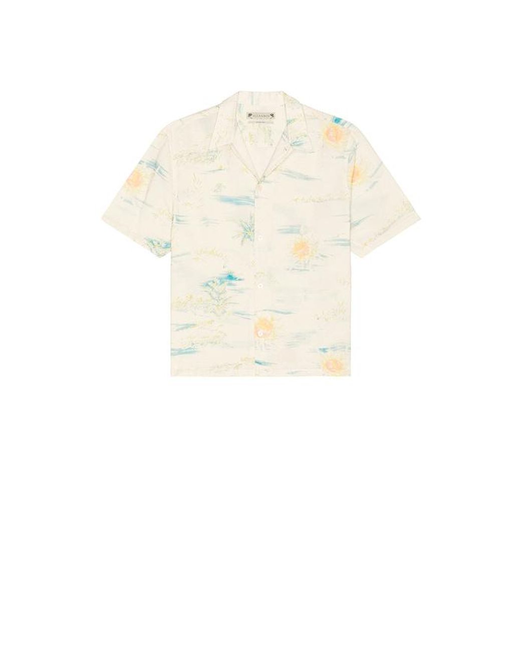 AllSaints Blue Breezer Shirt for men