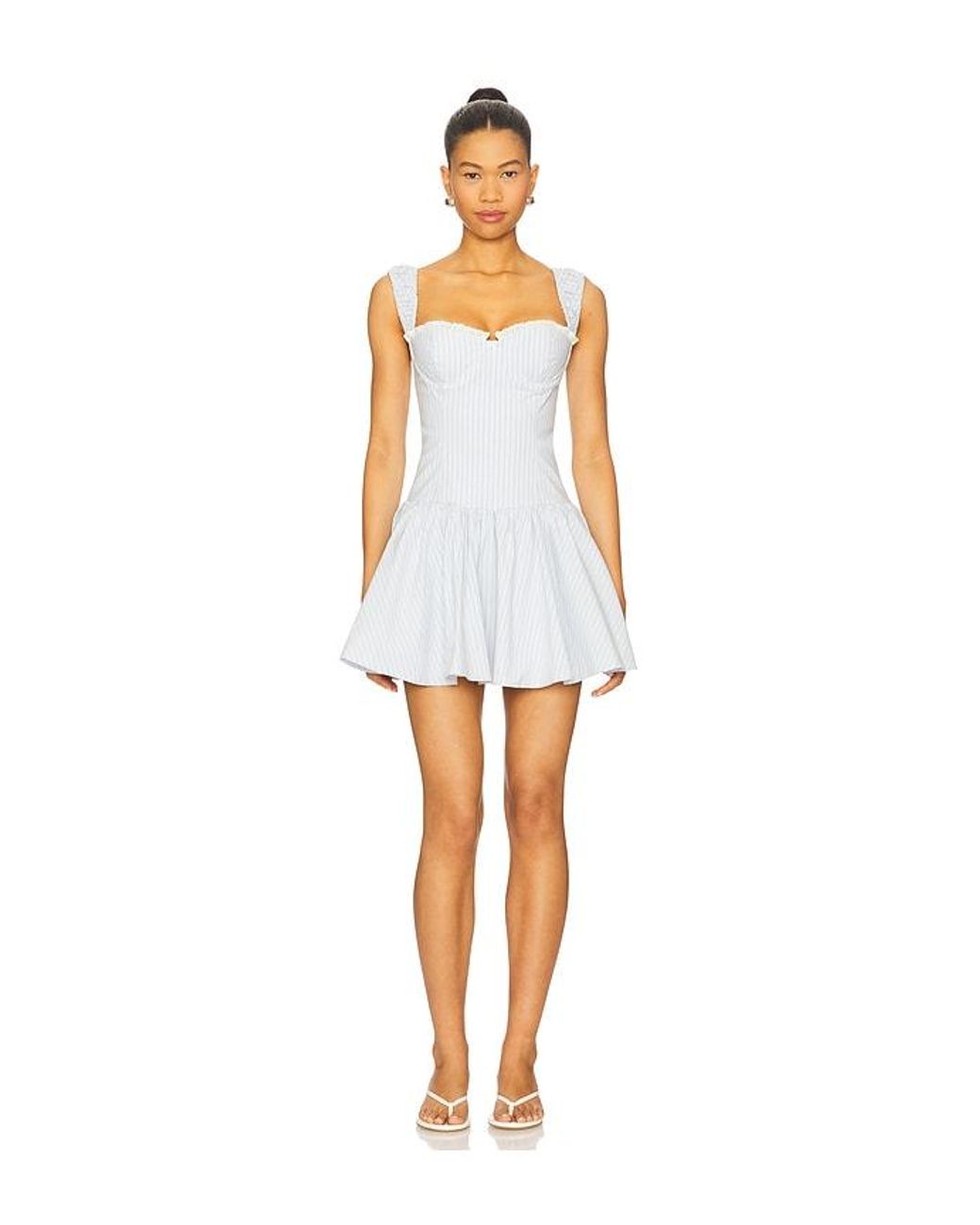 MAJORELLE White Danica Mini Dress
