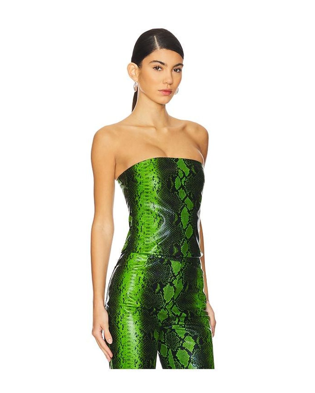 CULTNAKED Green Killa Bandeau Top