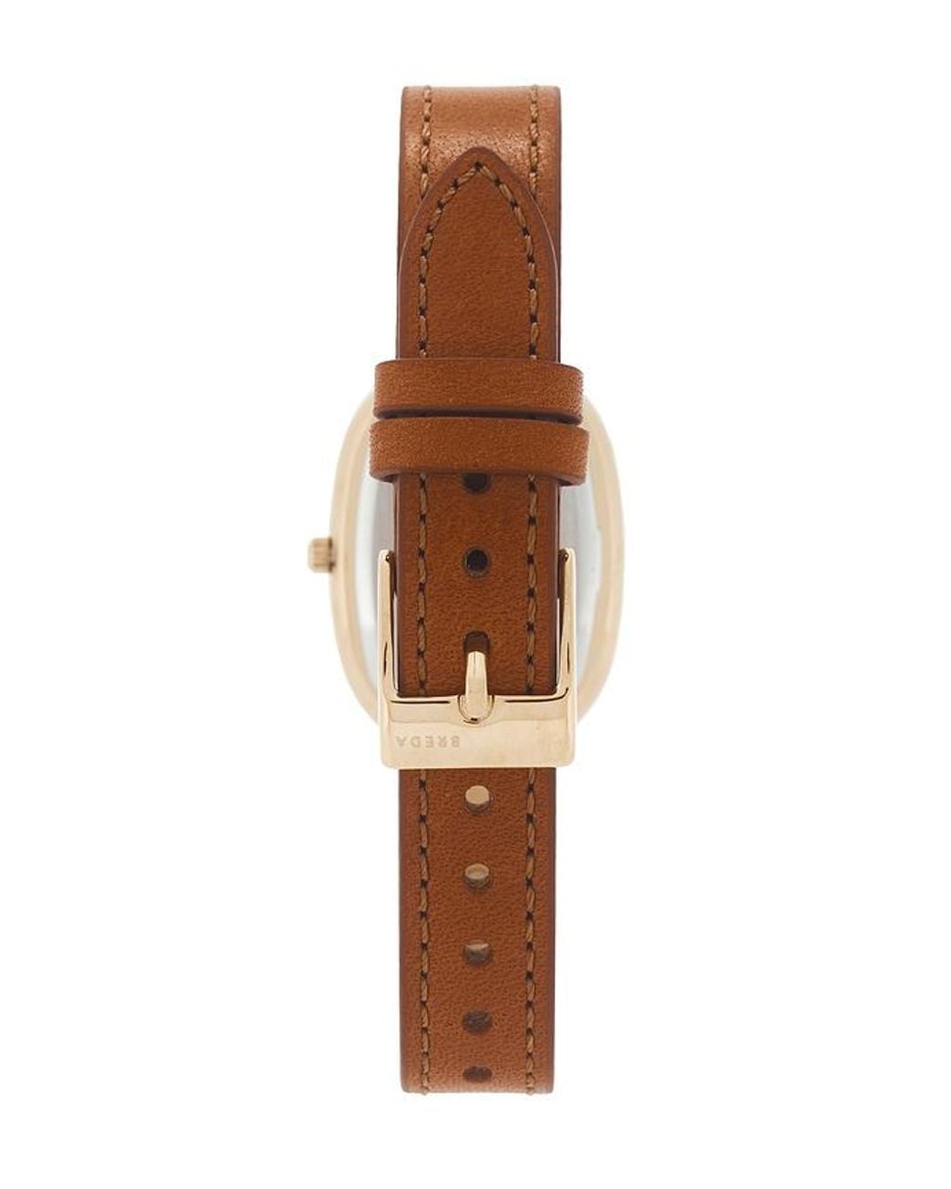 Breda White Jane Leather Watch