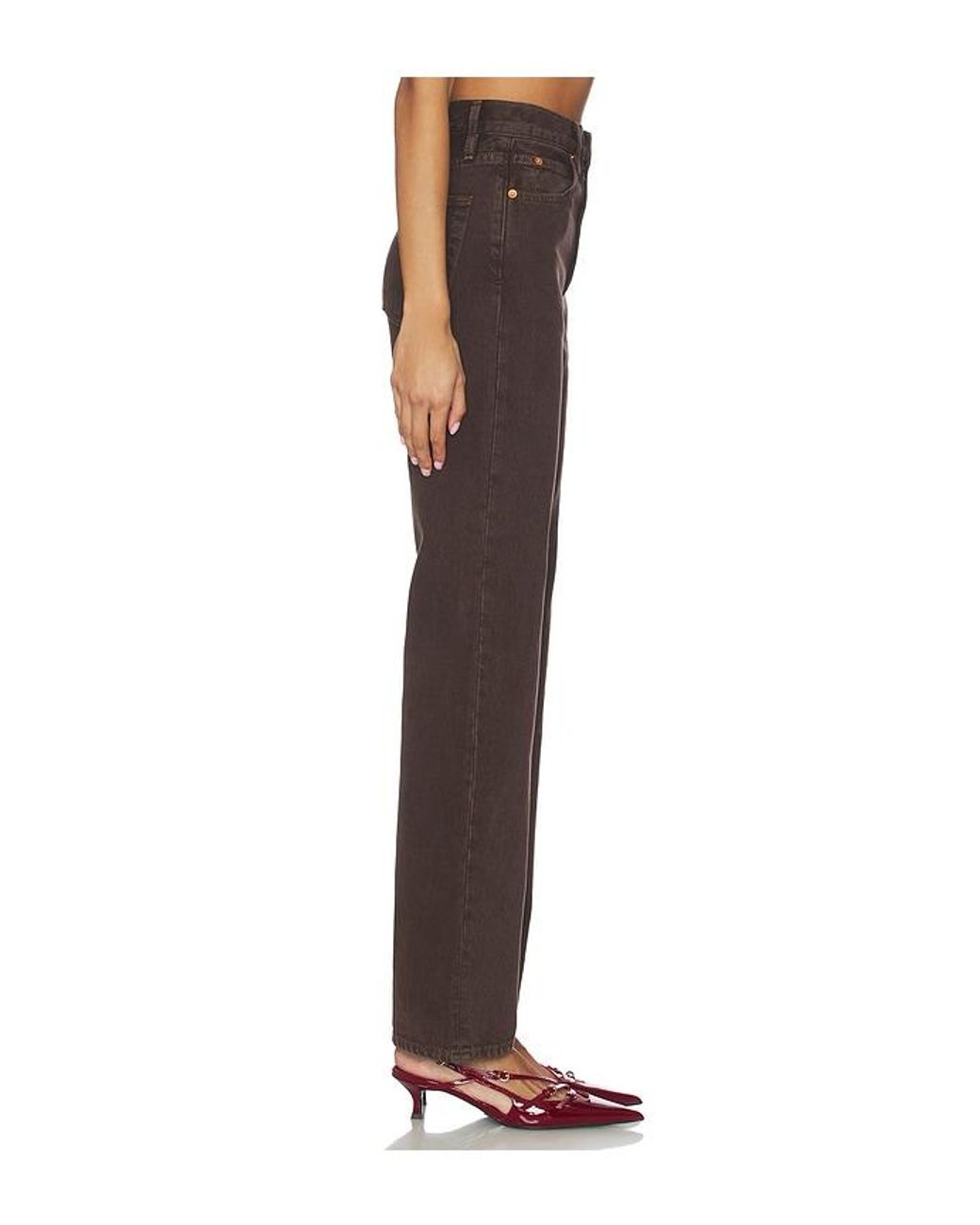 SLVRLAKE Denim Multicolor X Revolve London Straight Jeans