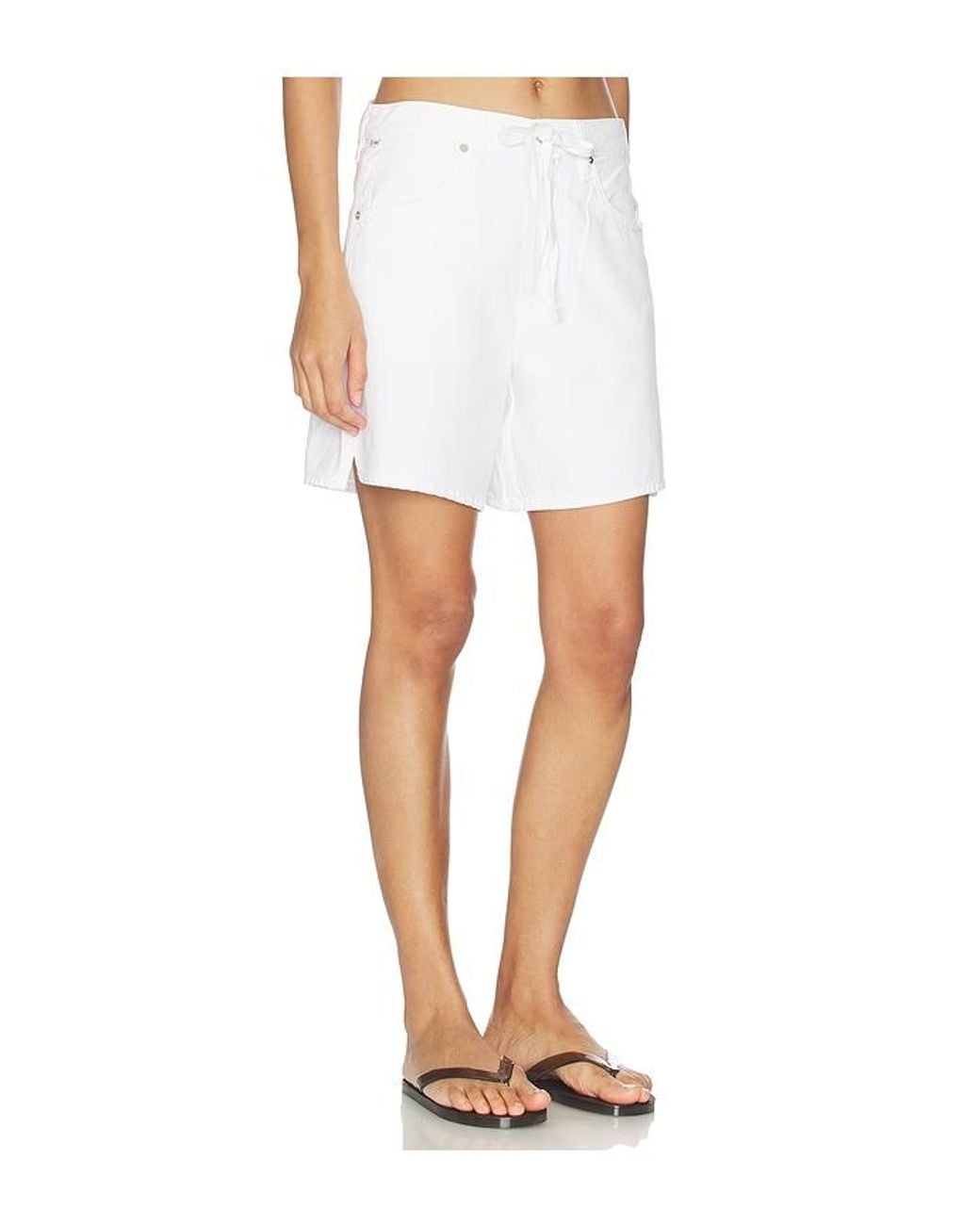 Citizens of Humanity White Brynn Short