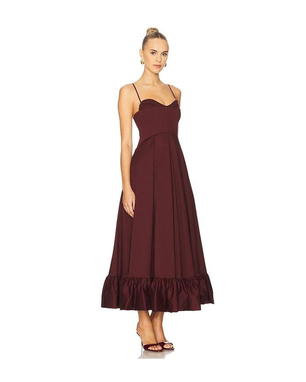 Clea Red Vandalia Dress