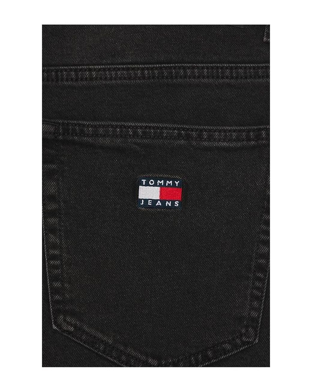 Tommy Hilfiger Black Theo Baggy Jeans for men