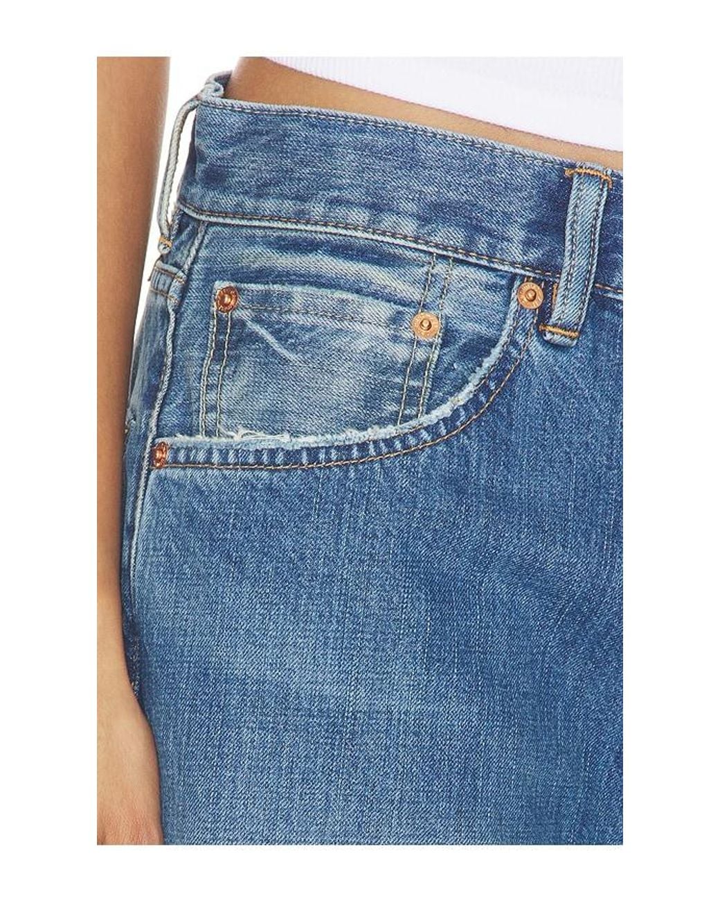 Denimist Blue Haisley Slouch Boyfriend Jean