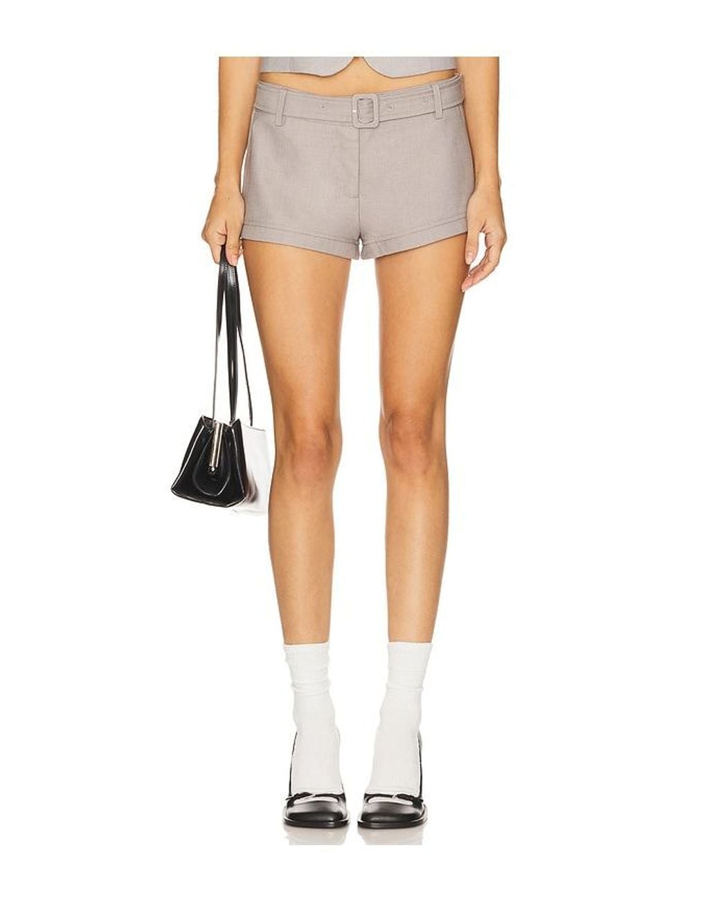 Lioness Afterglow Mini Short in White | Lyst