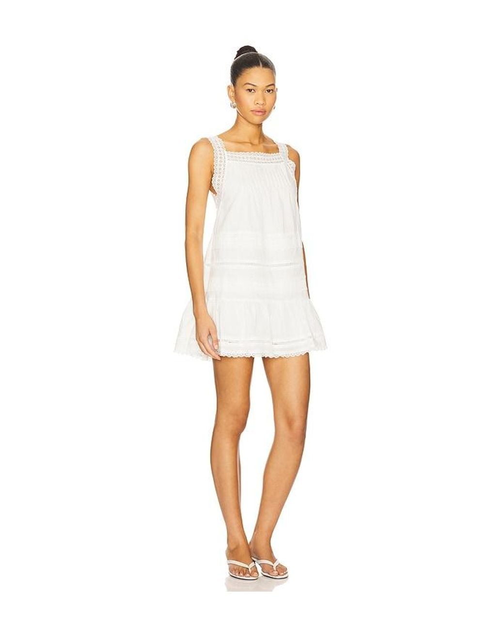 House of Harlow 1960 White X Revolve Felicity Mini Dress