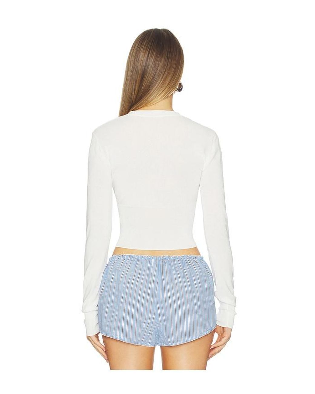 Nia White Lucile Cardigan