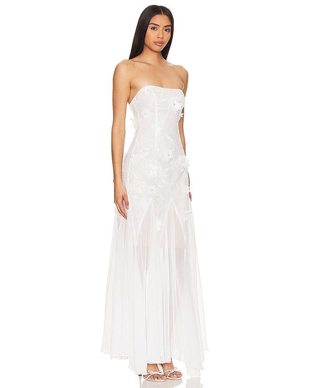 Elliatt White Evadne Gown