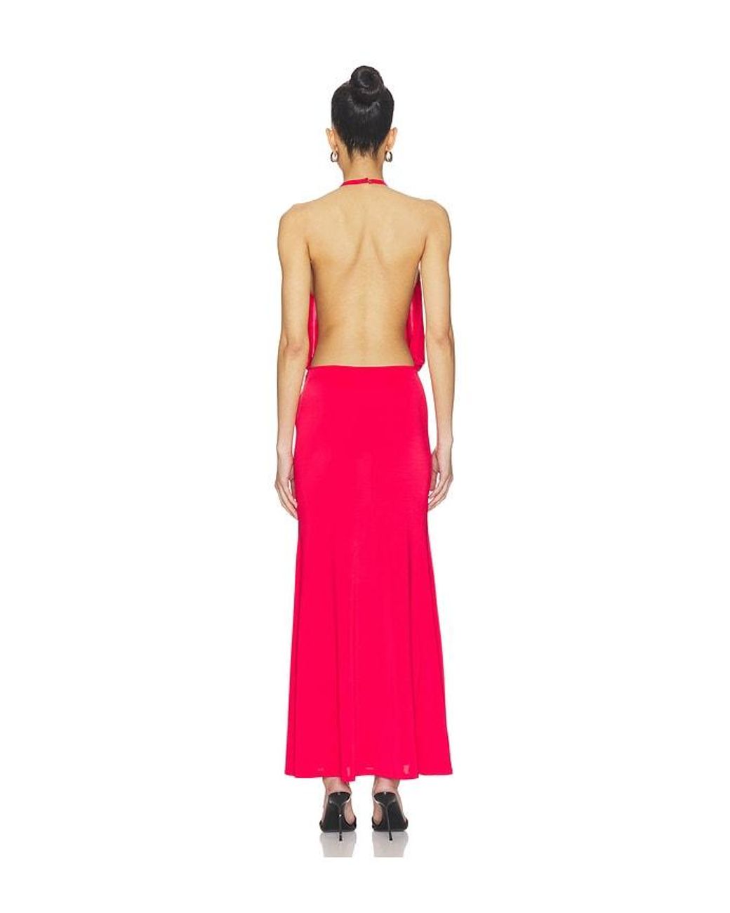 ROBE LIESEL en Red superdown en coloris Pink