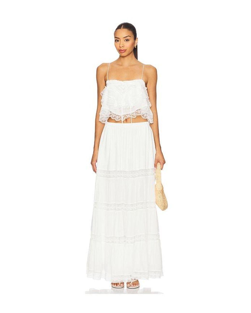 Ronny Kobo White Carlton Top