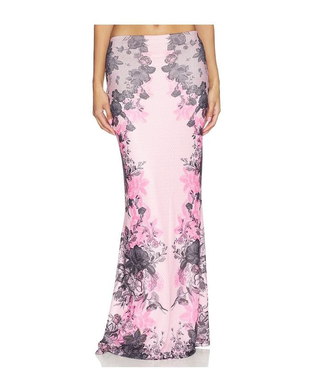 AFRM Pink Tegan Skirt