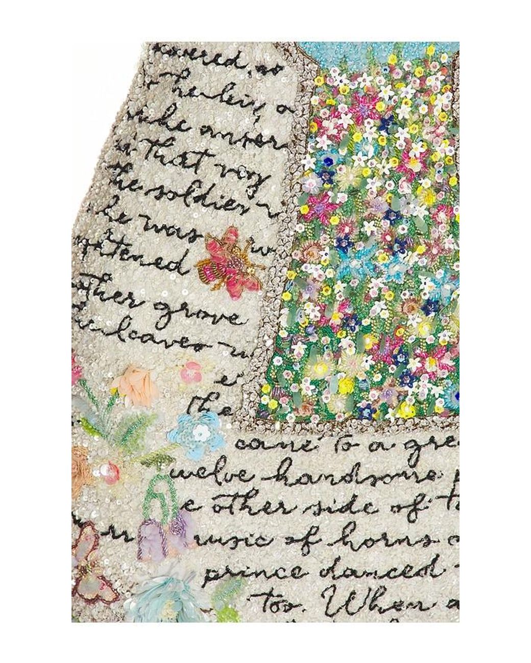 La Fuori Multicolor Aurete Enchanted Garden Mini Dress