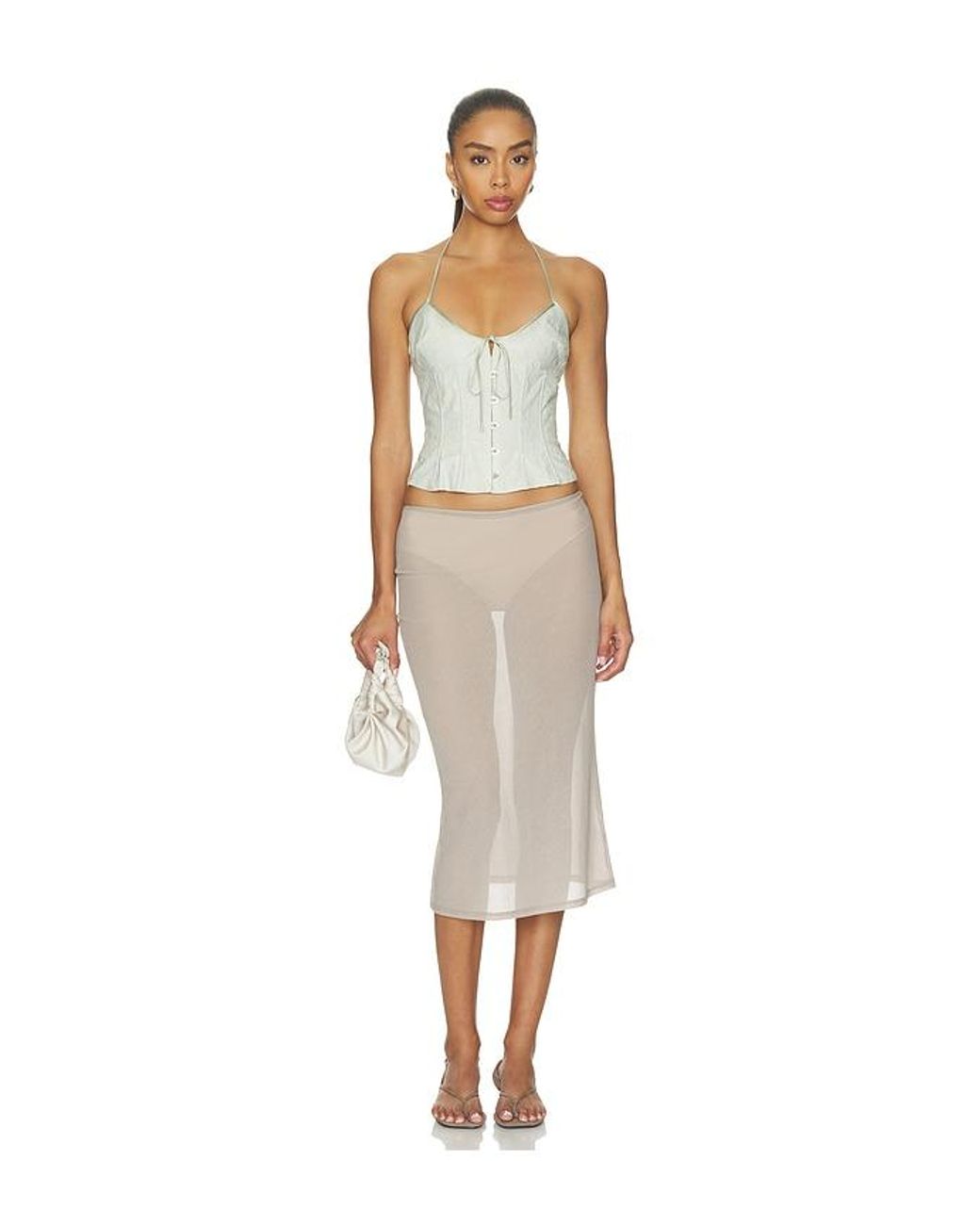 GUIZIO Multicolor Marini Floral Corset