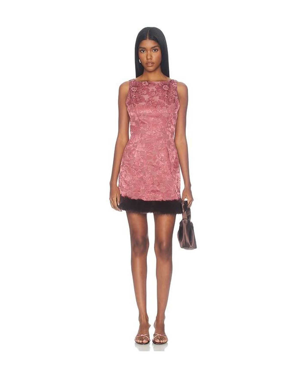 Amanda Uprichard Red Tonya Dress
