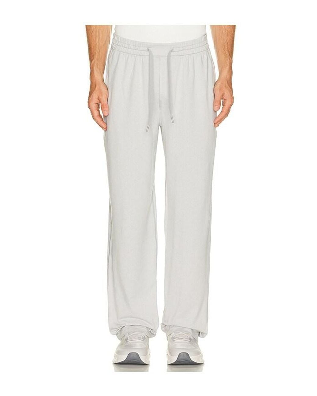 lululemon athletica White Soft Jersey Classic Fit Pant Regular for men