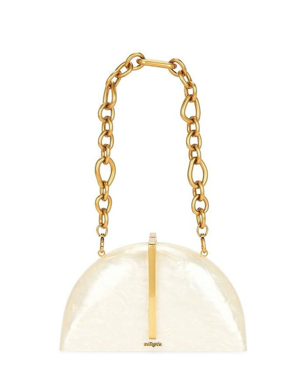 Cult Gaia Natural Laguna Clutch