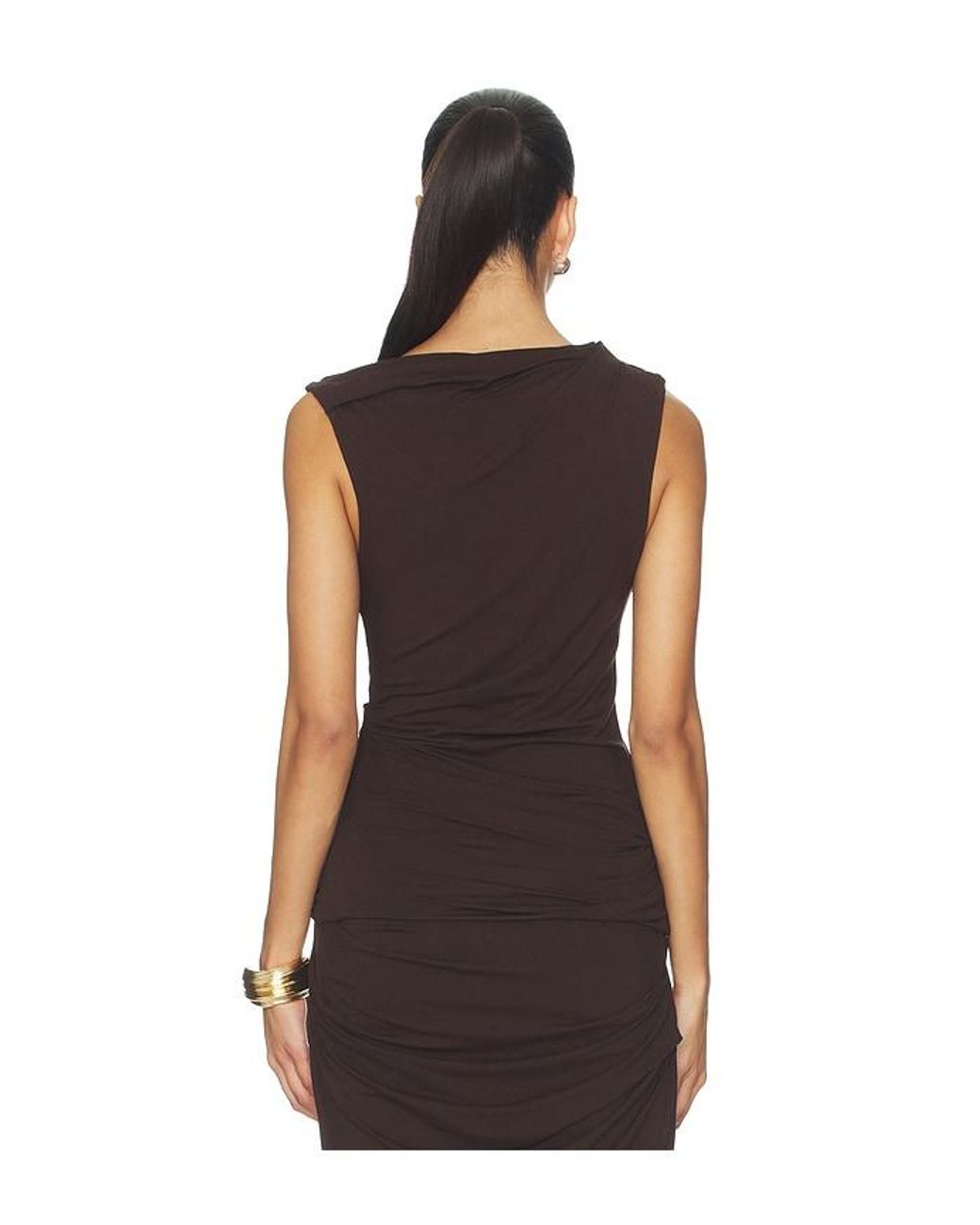 Entire studios Black Drape Tank