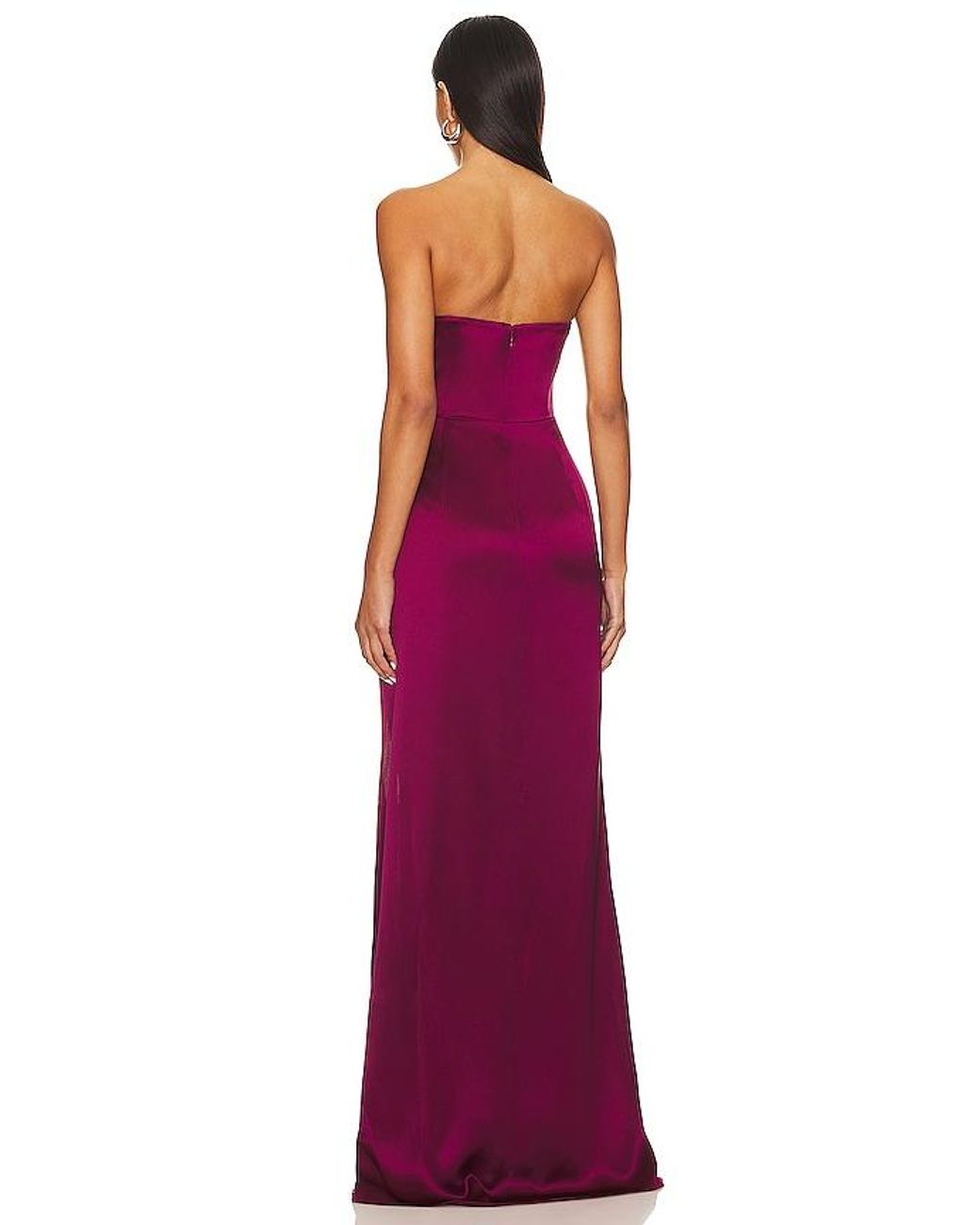 SAU LEE Purple Hera Gown