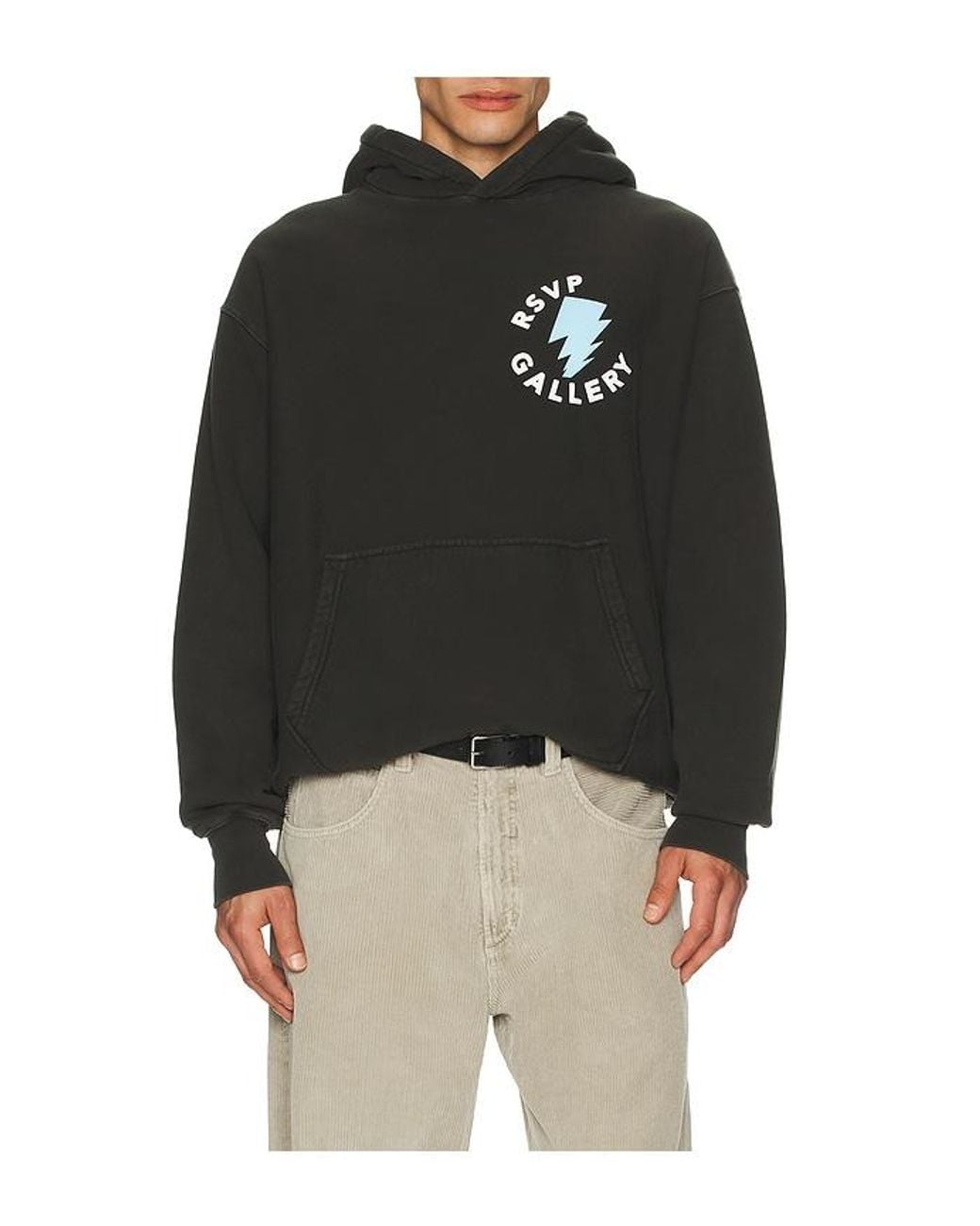 Agolde Black X Rsvp Gallery Easton Hoodie for men