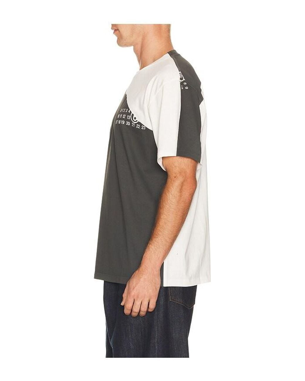 MM6 by Maison Margiela Black T-Shirt for men