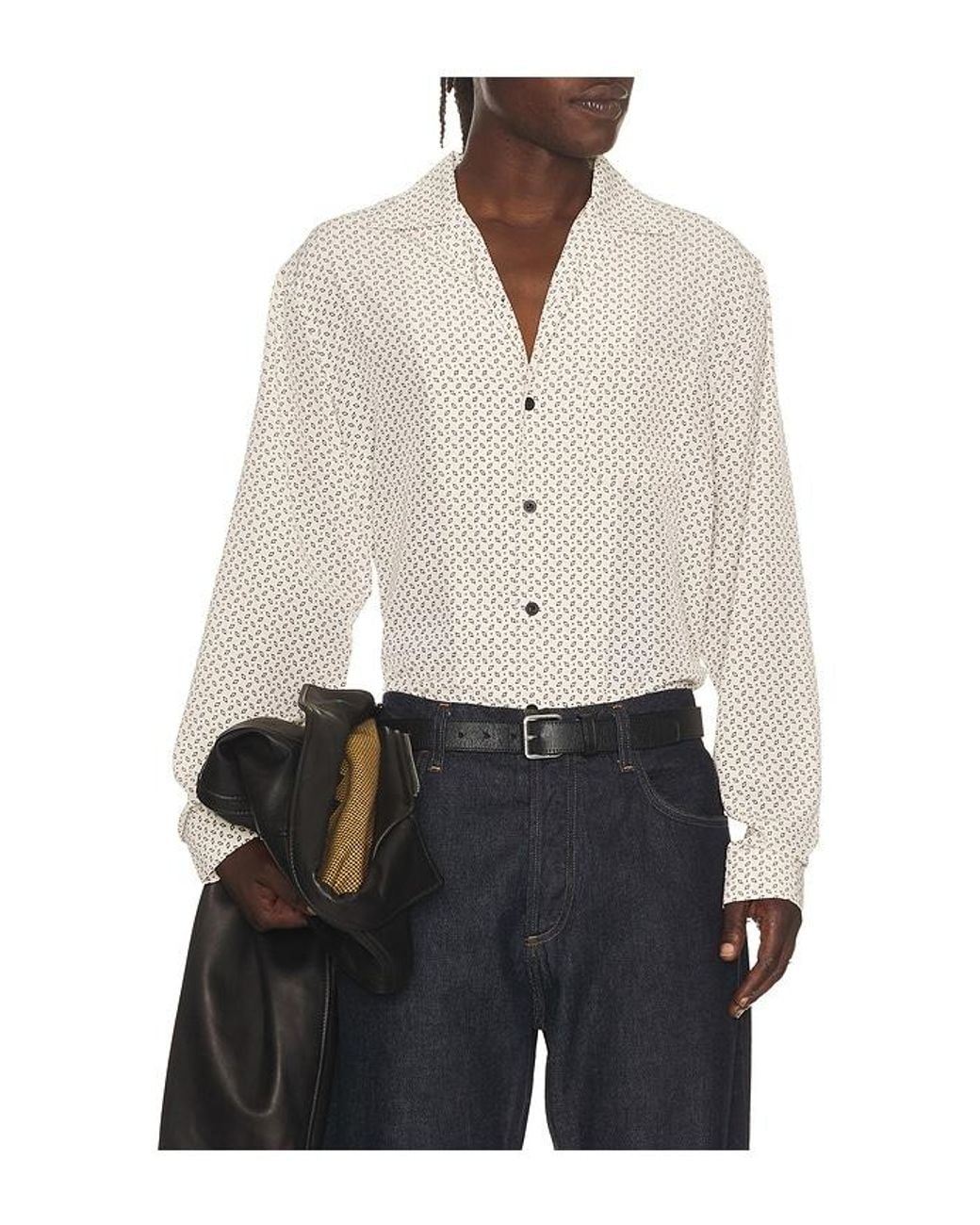Austin Post Blue Sundown Shirt for men