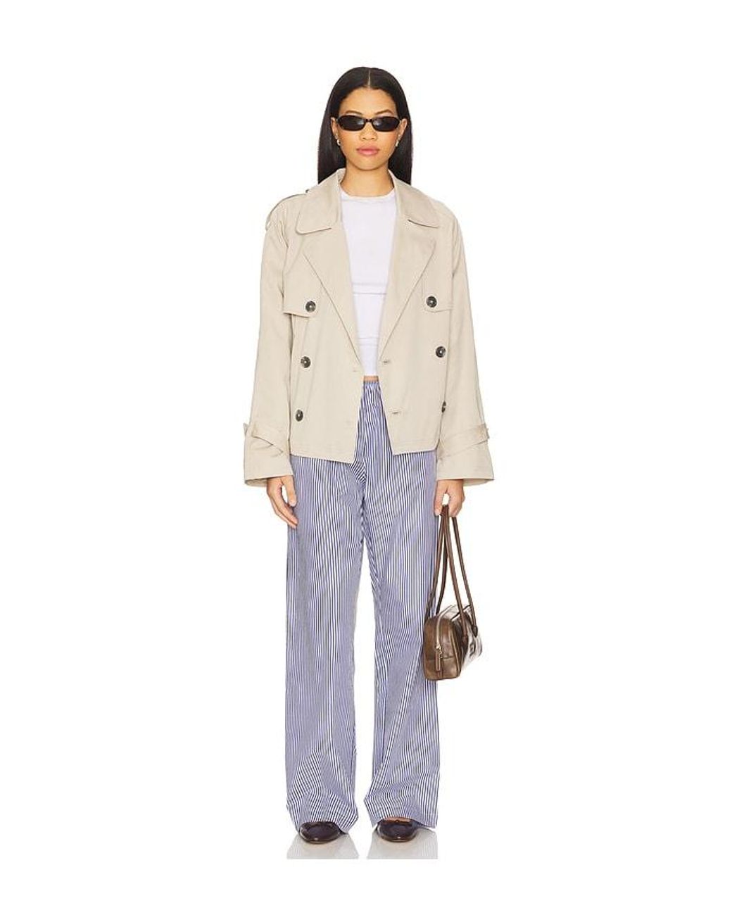 DONNI. Purple The Pop Simple Pant