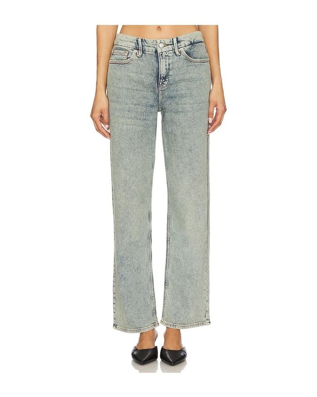 GOOD AMERICAN Blue Good 90's Petite Jeans