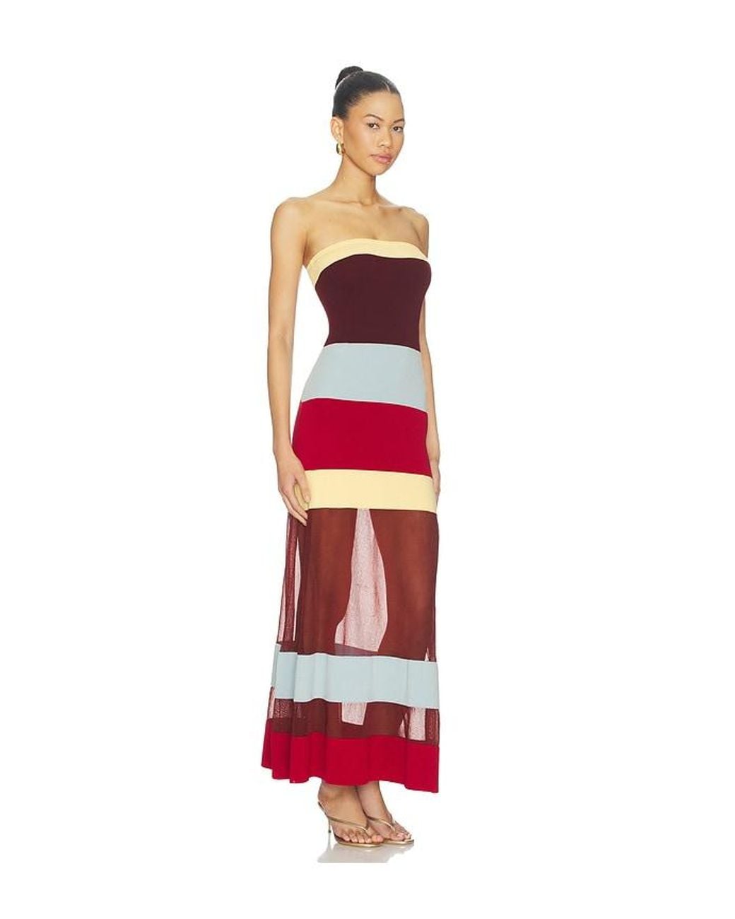 Solid & Striped Red The Nola Dress