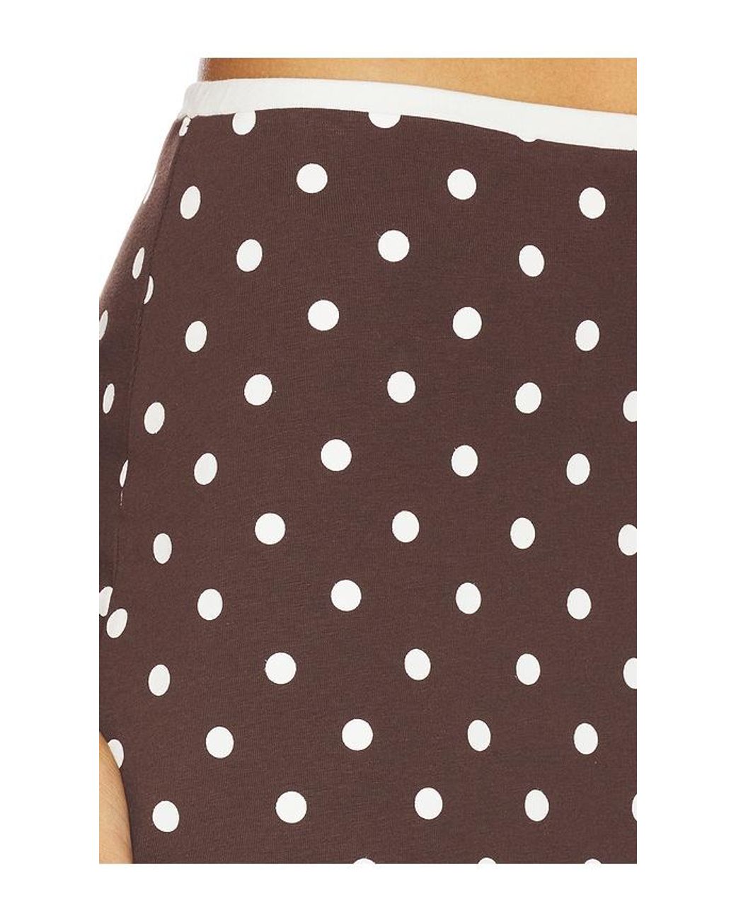 ROWEN ROSE Multicolor Polka Dots Long Skirt