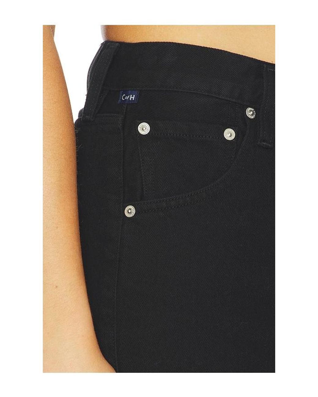 Citizens of Humanity Black Ayla Baggy Jeans