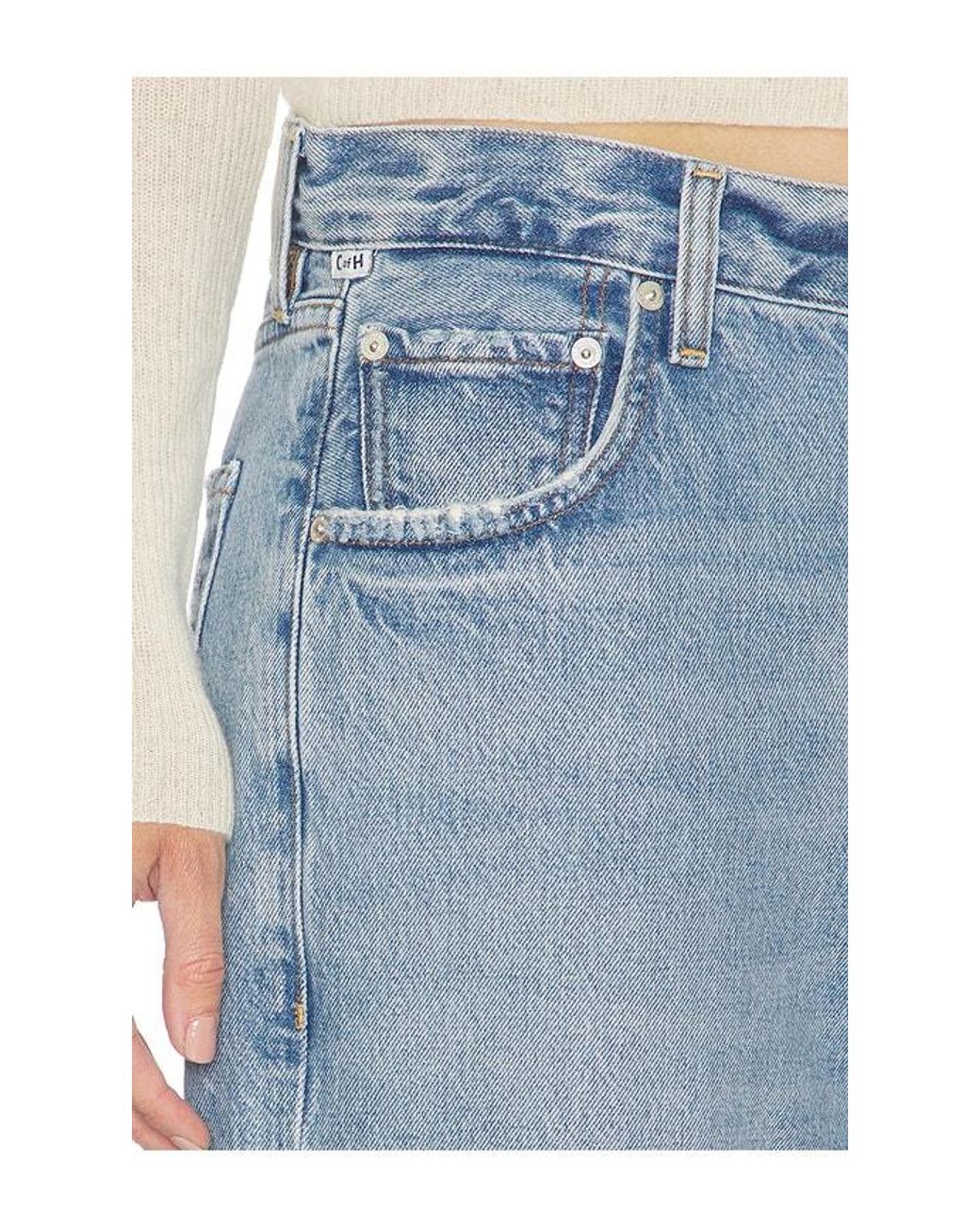 Citizens of Humanity Blue Lindz Easy Straight Jean