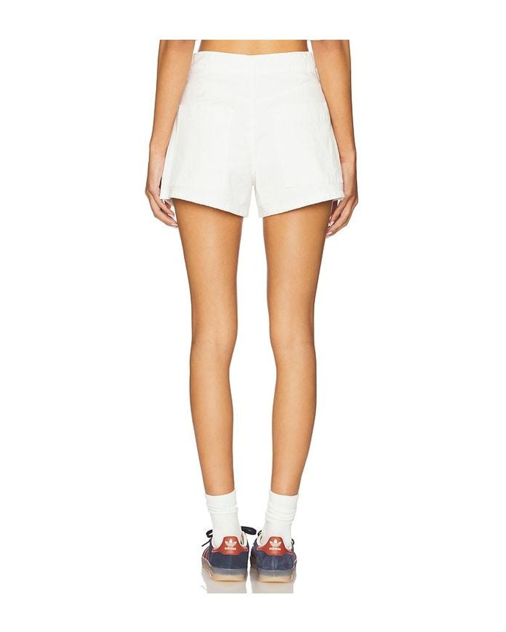 Blank NYC White Drawstring Short