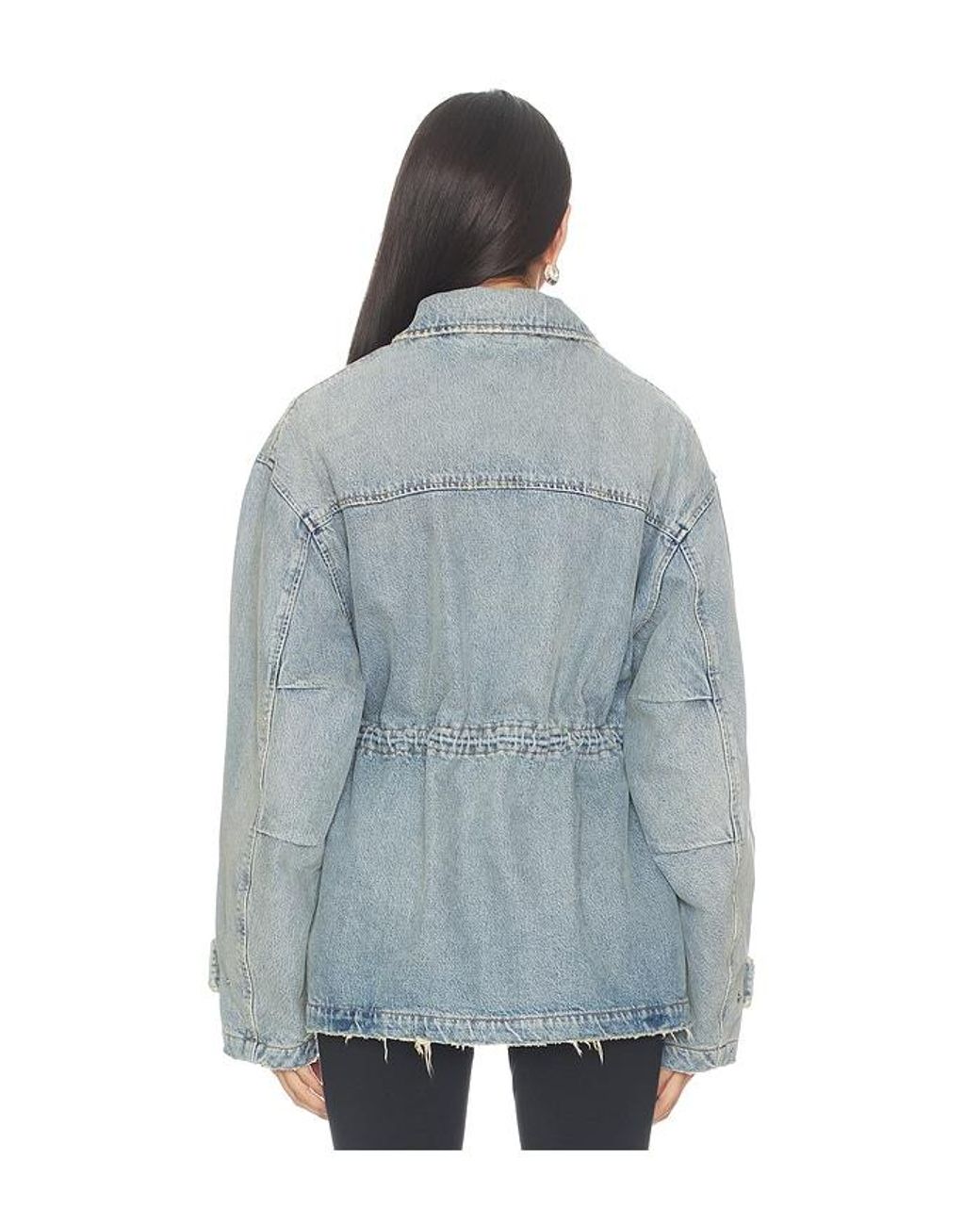Agolde Blue Aubrey Jacket
