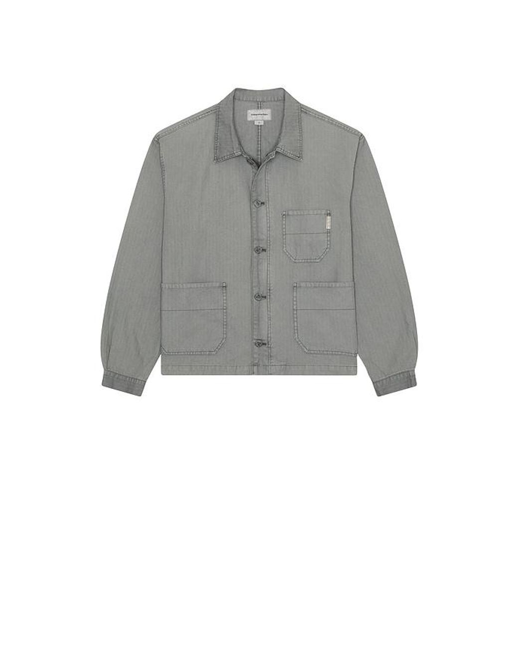 Thisisneverthat Gray Hbt Washed Jacket for men